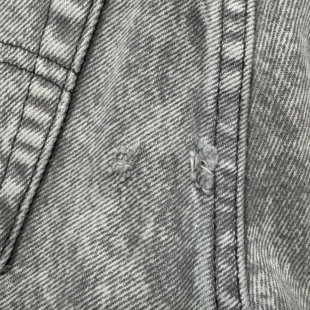 Levi 506 Jeans Mens 30x34 Gray Acid Wash Straight Leg Vintage Made USA 506-0261